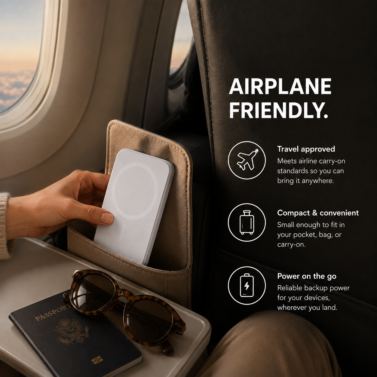 Recharch Magnetic Power Bank 5000mAh Wireless