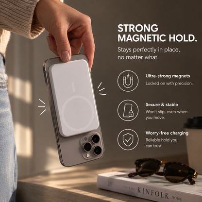 Recharch Magnetic Power Bank 5000mAh Wireless